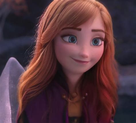 anna hair down|More.